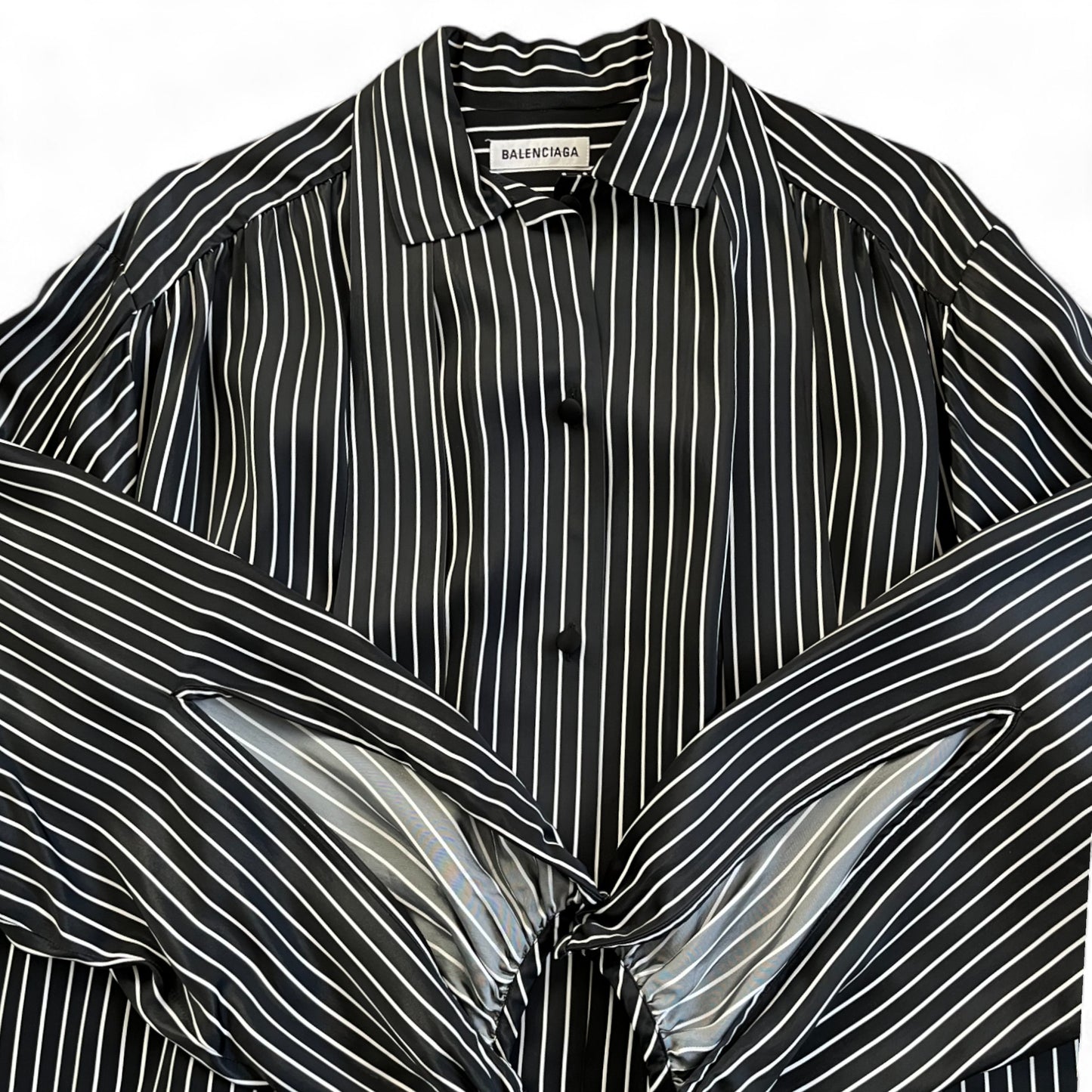 BALENCIAGA - CHEMISE RAYÉE