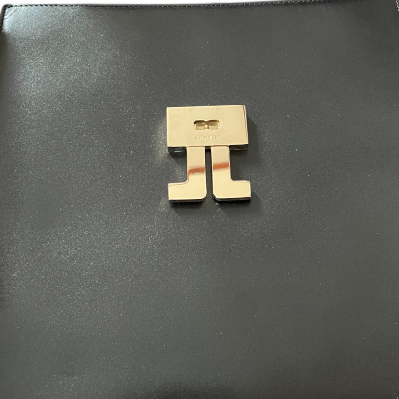 LANVIN - SAC À DOS CUIR NOIR