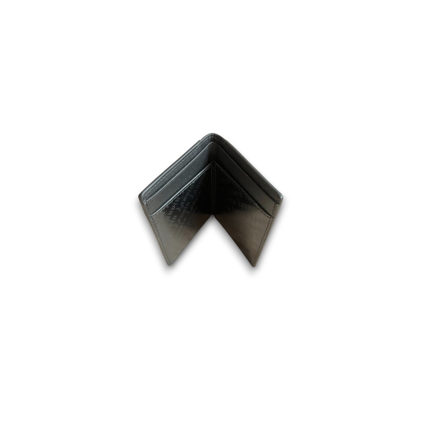 LANVIN - PORTE-CARTES PLIANT NOIR