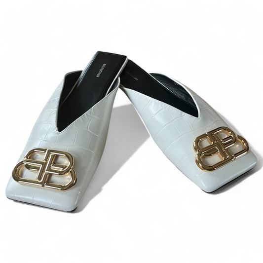 BALENCIAGA - MULES BB