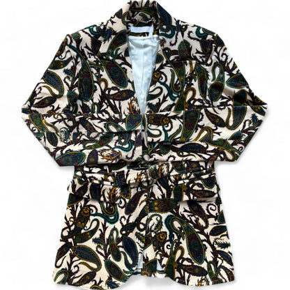 CHLOÉ - BLAZER IMPRIMÉ PAISLEY
