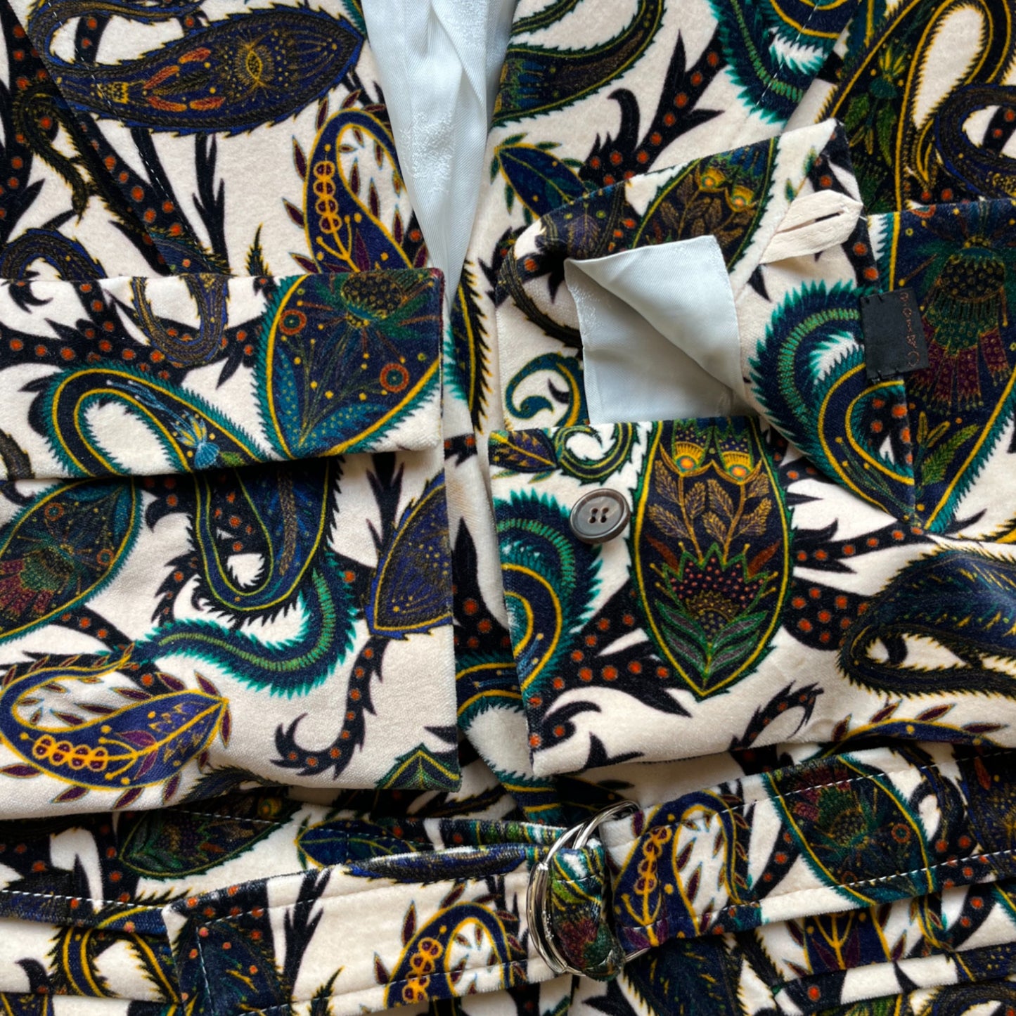 CHLOÉ - BLAZER IMPRIMÉ PAISLEY