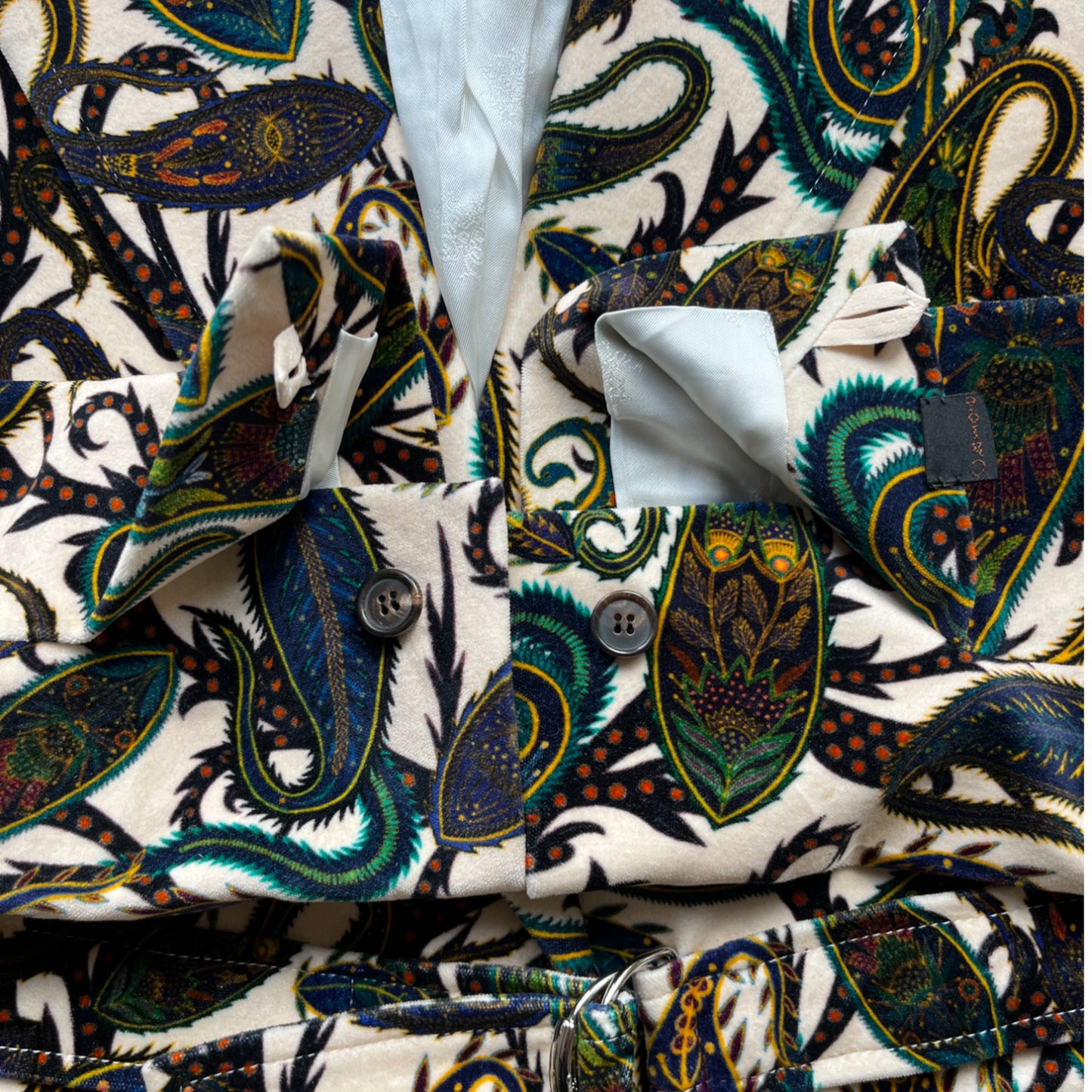 CHLOÉ - BLAZER IMPRIMÉ PAISLEY