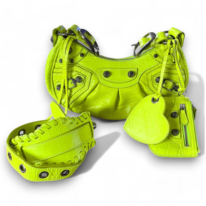 BALENCIAGA - CAGOLE XS NÉON
