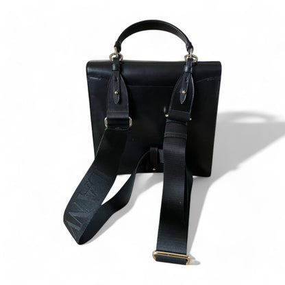 LANVIN - SAC À DOS CUIR NOIR