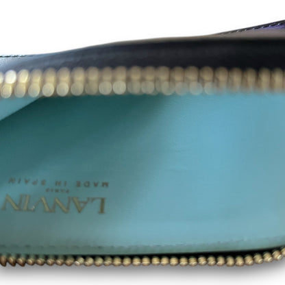 LANVIN - PORTE-CARTES ZIPPÉ NOIR