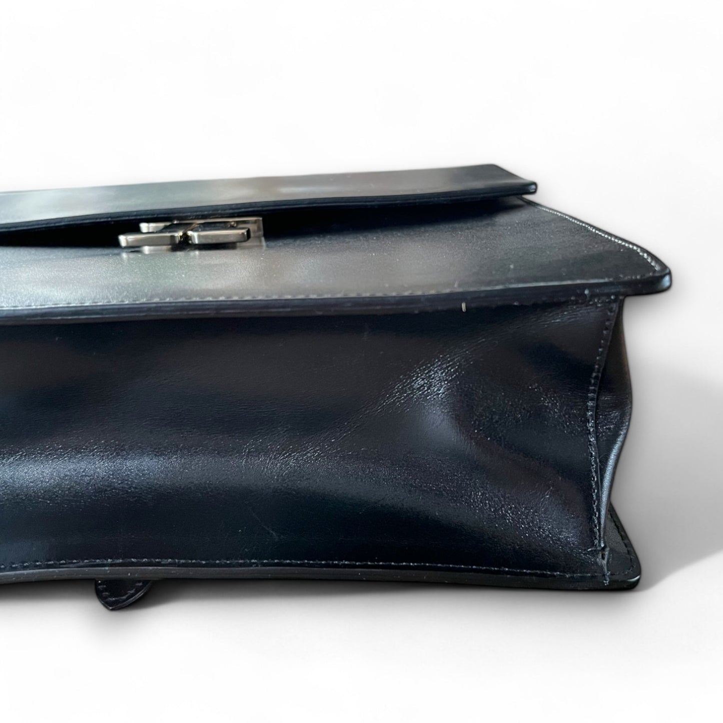 LANVIN - SAC À DOS CUIR NOIR