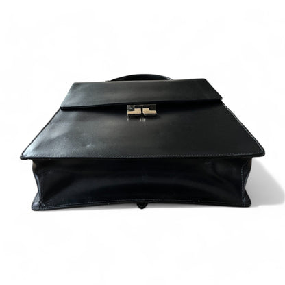 LANVIN - SAC À DOS CUIR NOIR