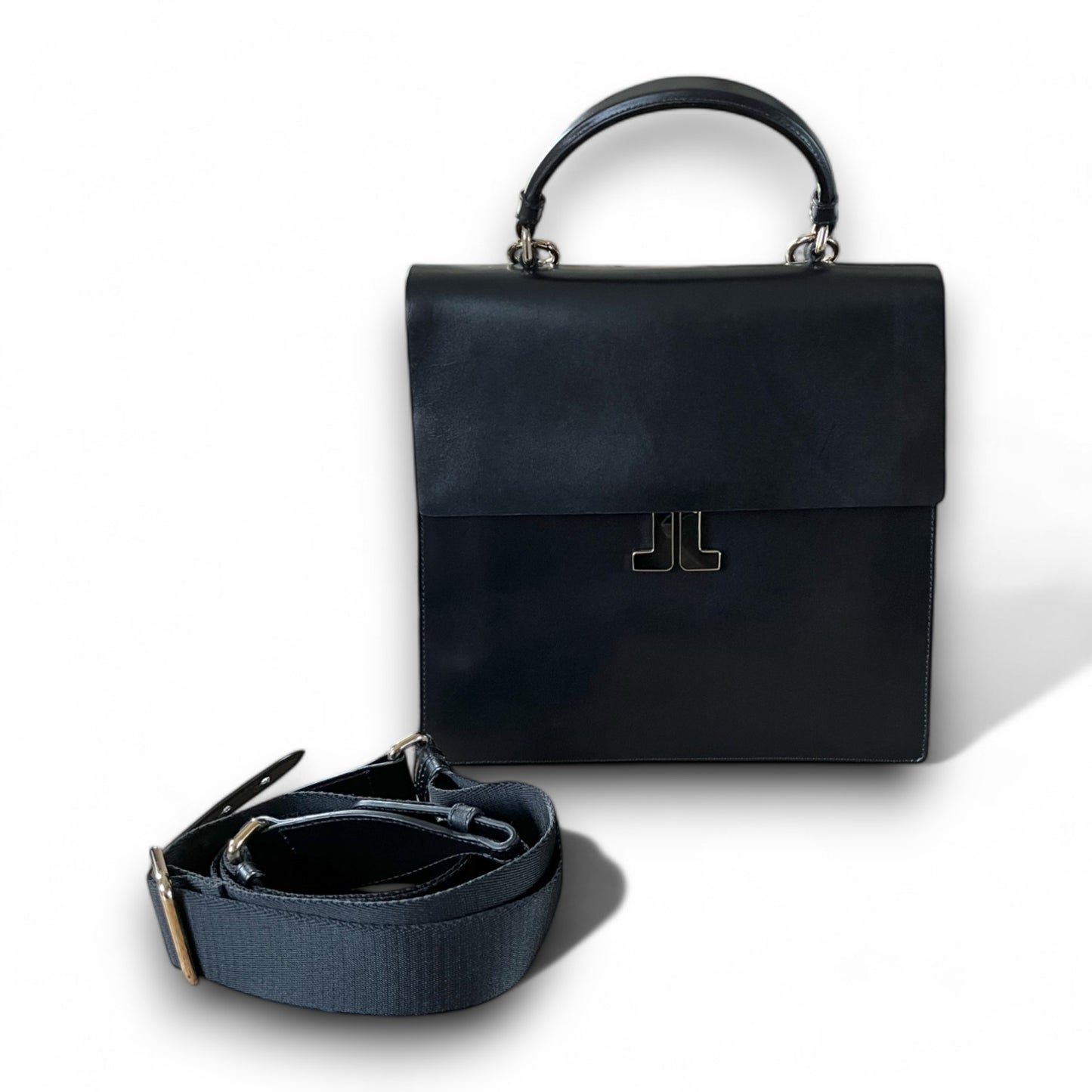 LANVIN - SAC À DOS CUIR NOIR
