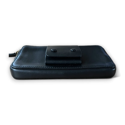 LANVIN - CEINTURE BANANE NOIRE