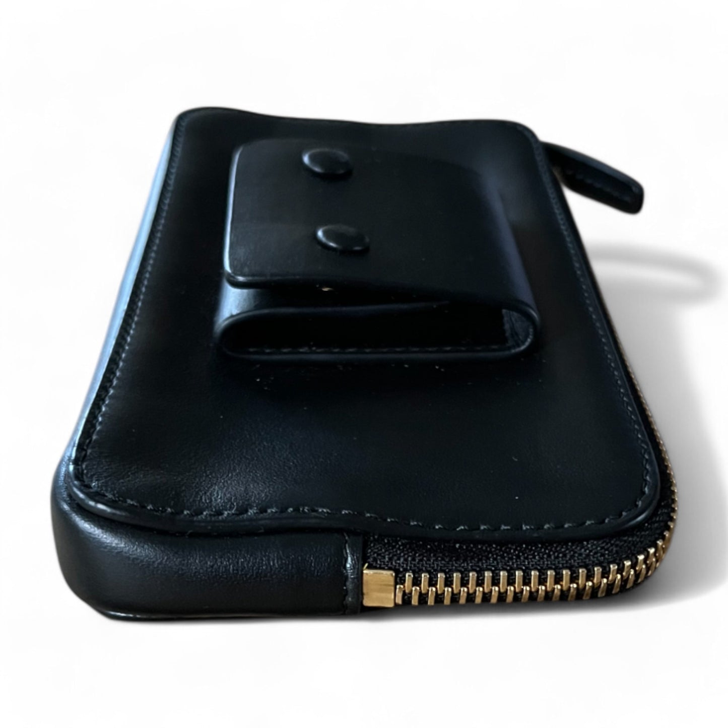 LANVIN - CEINTURE BANANE NOIRE