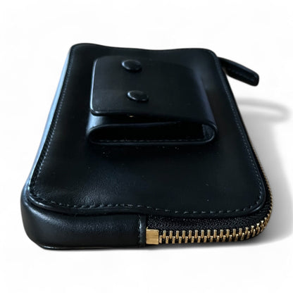 LANVIN - CEINTURE BANANE NOIRE