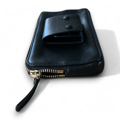 LANVIN - CEINTURE BANANE NOIRE