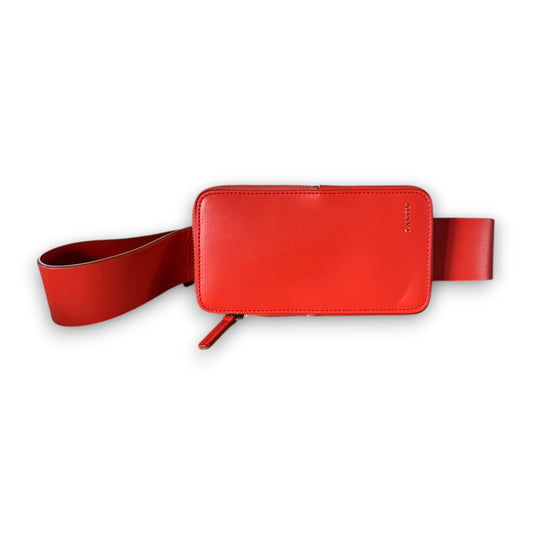 LANVIN - CEINTURE BANANE ORANGE