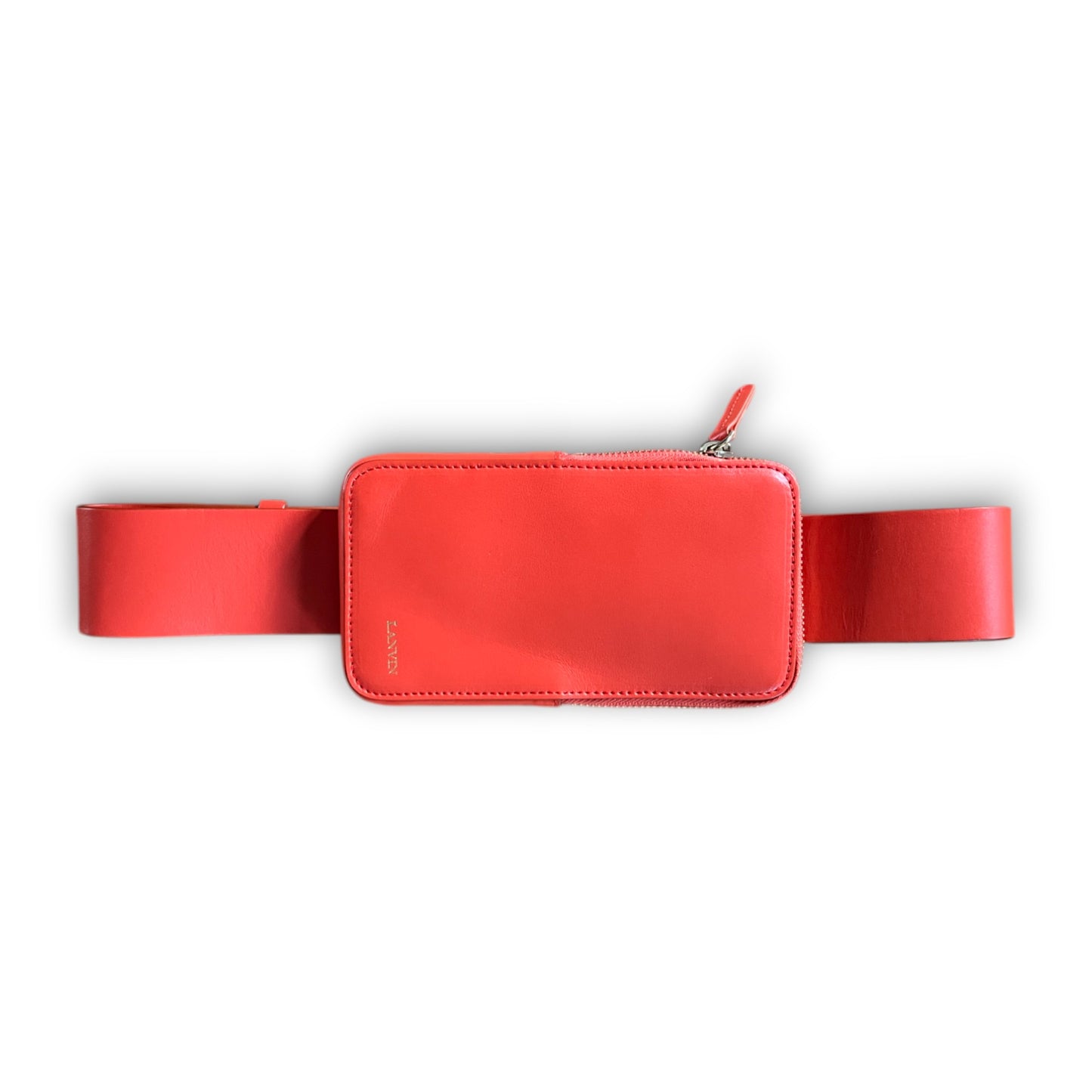 LANVIN - CEINTURE BANANE ORANGE