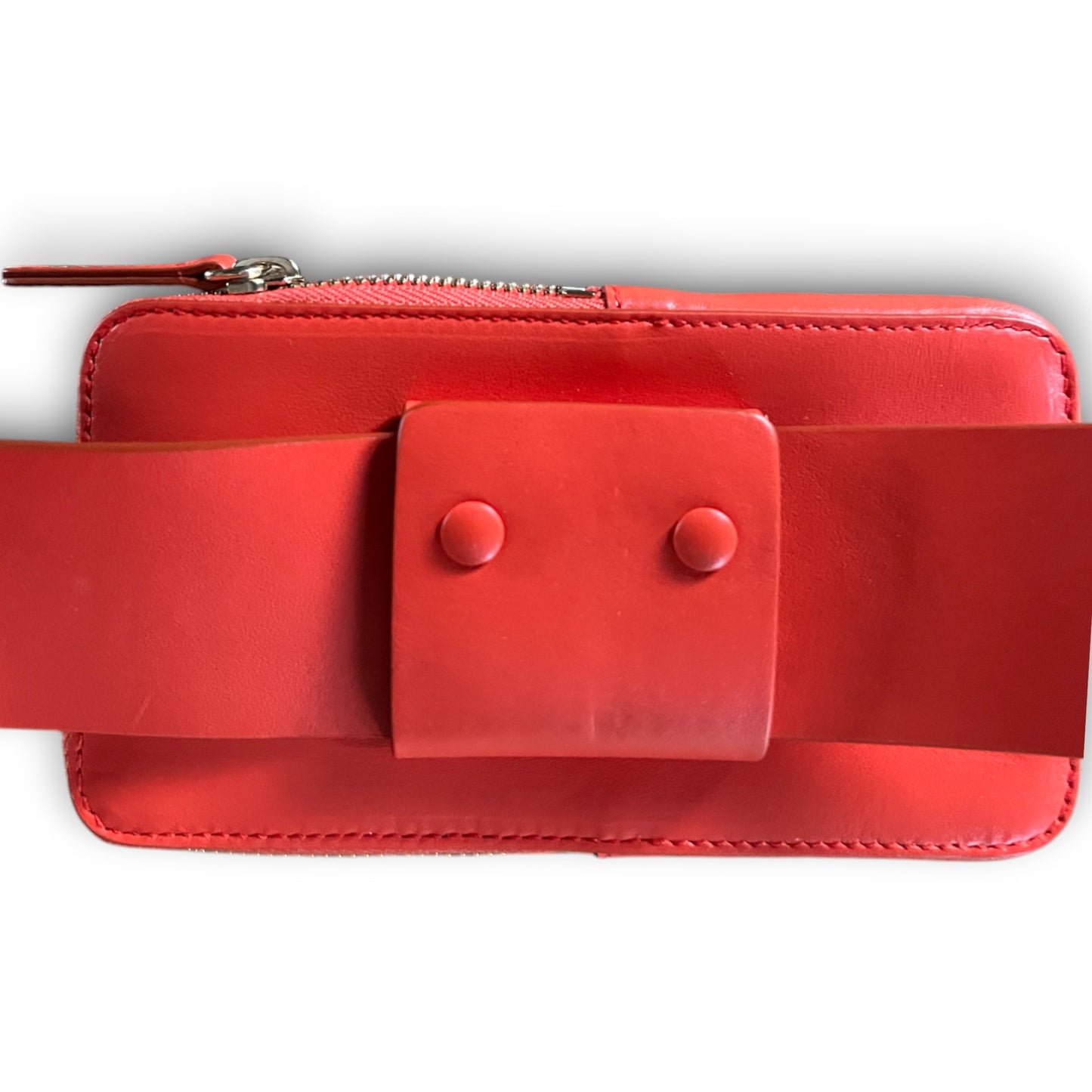 LANVIN - CEINTURE BANANE ORANGE