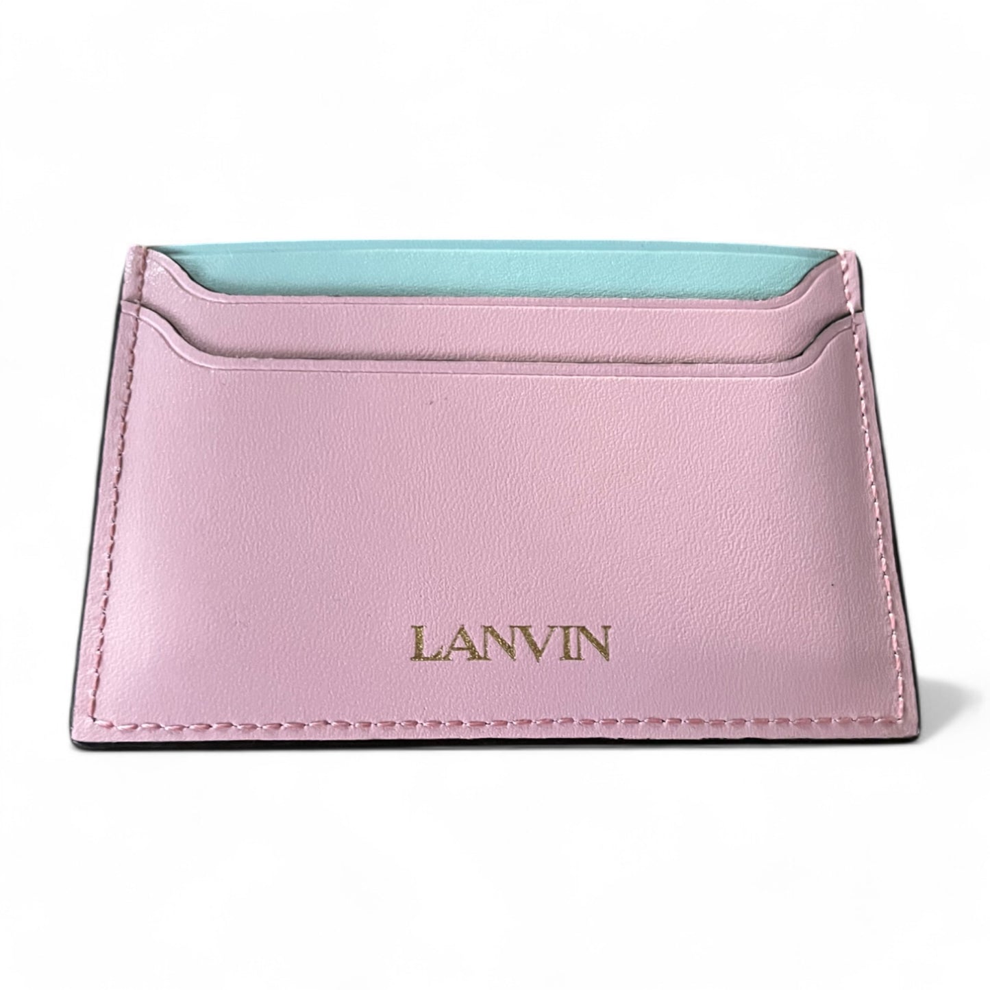 LANVIN - PORTE-CARTES ROSE