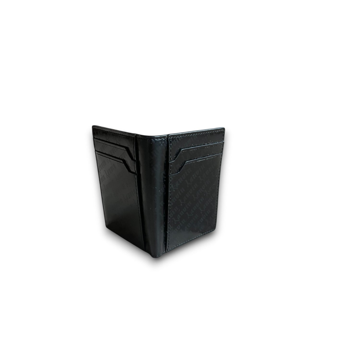 LANVIN - PORTE-CARTES PLIANT NOIR