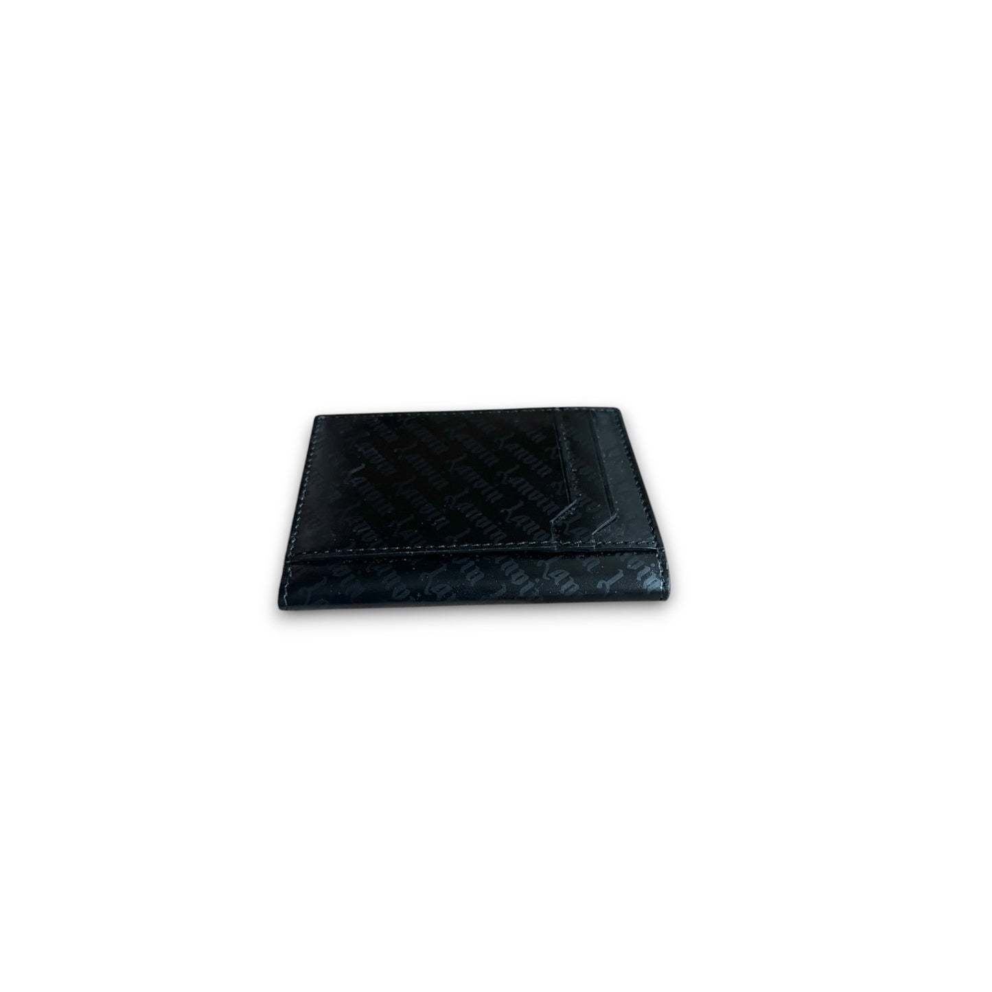 LANVIN - PORTE-CARTES PLIANT NOIR
