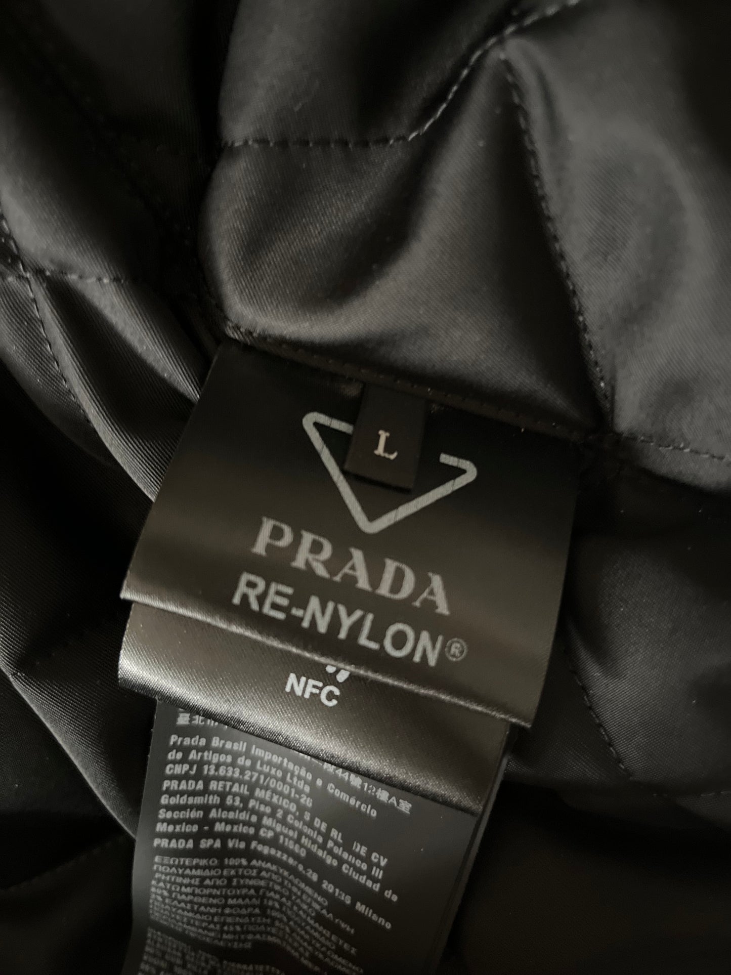 PRADA - Veste Bomber Re-Nylon