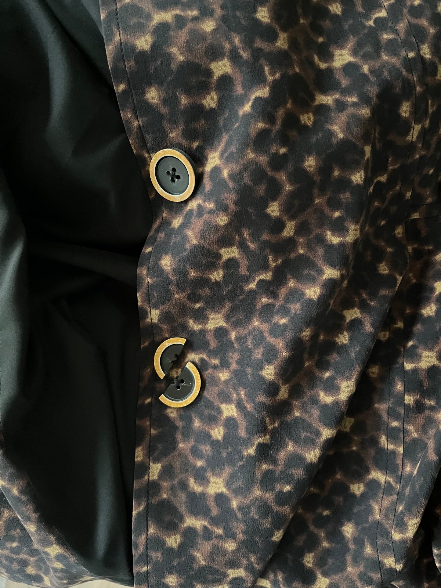 MAISON MAYLE - Trench Leopard