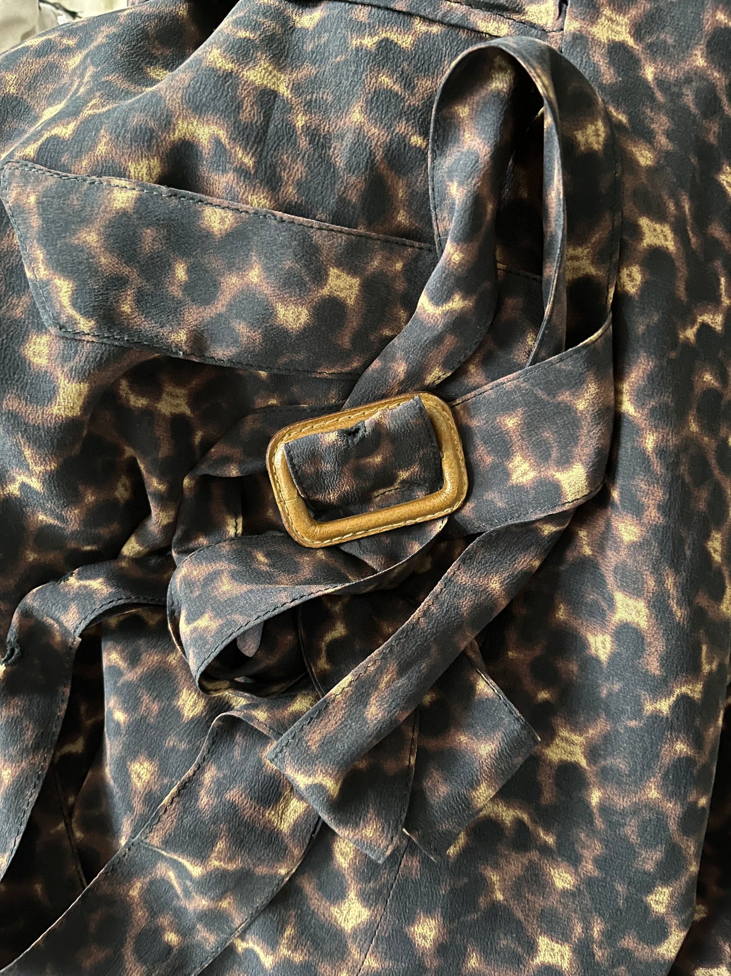 MAISON MAYLE - Trench Leopard