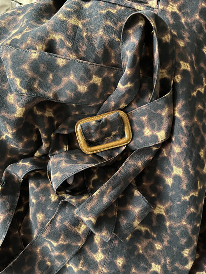MAISON MAYLE - Trench Leopard