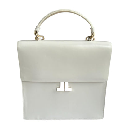 LANVIN - SAC À DOS CUIR BLANC