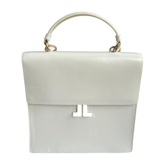 LANVIN - SAC À DOS CUIR BLANC