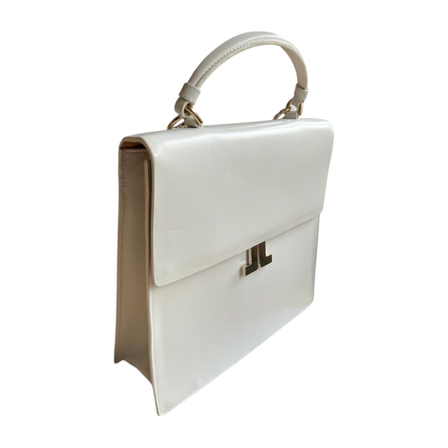 LANVIN - SAC À DOS CUIR BLANC