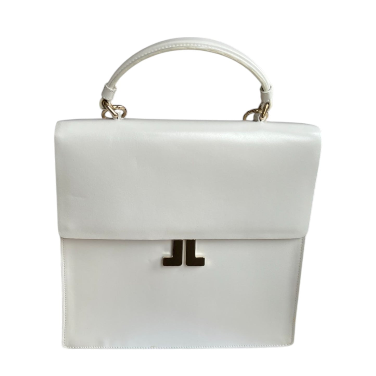 LANVIN - SAC À DOS CUIR BLANC