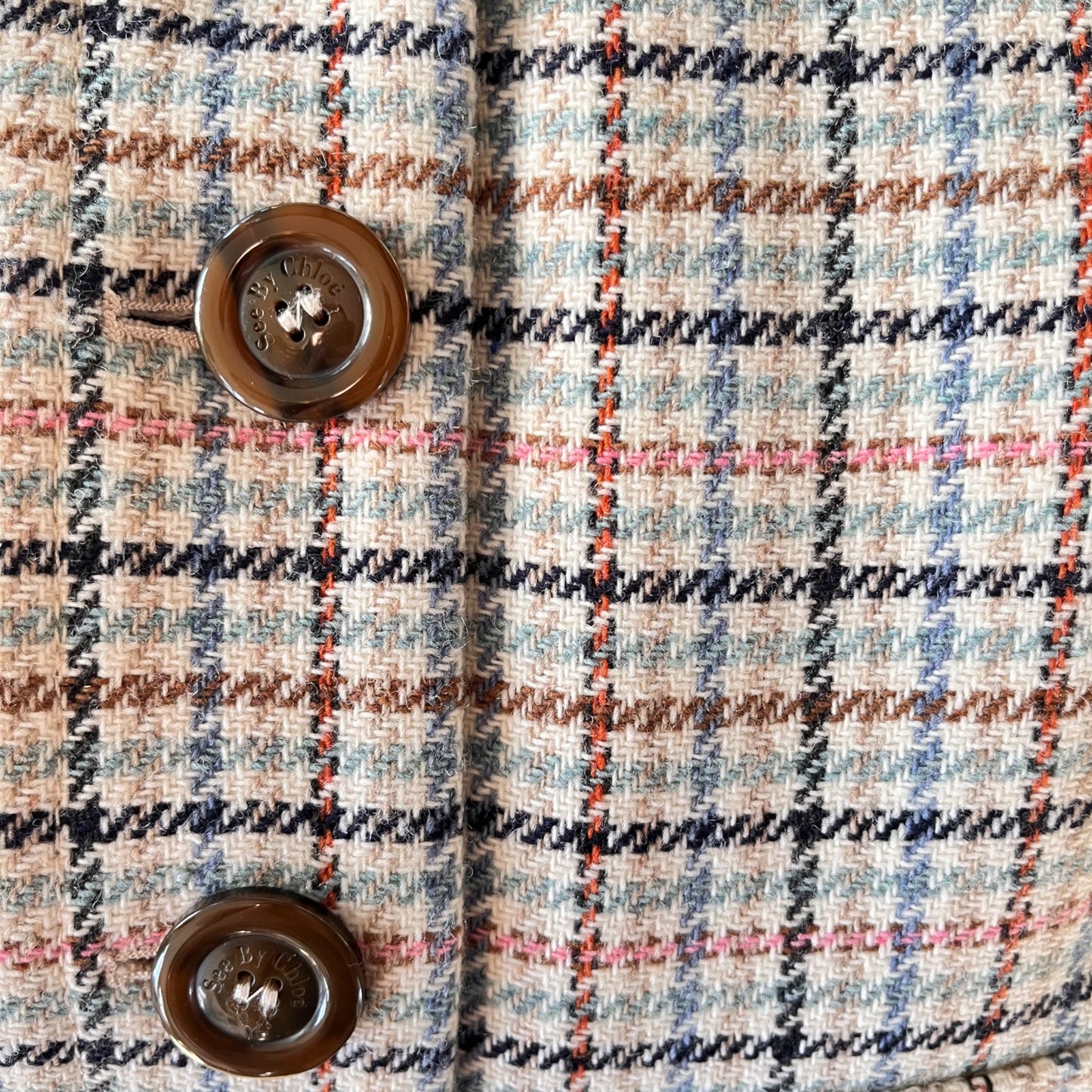 SEE BY CHLOÉ - Veste à carreaux