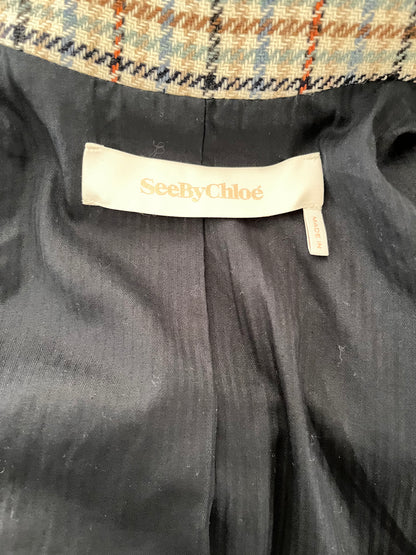 SEE BY CHLOÉ - Veste à carreaux