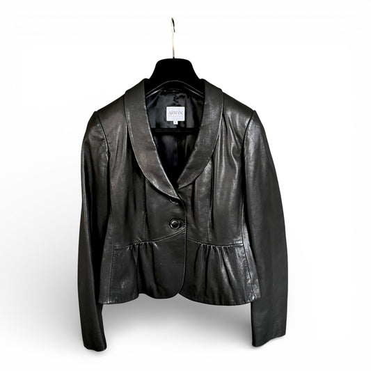 ARMANI COLLEZIONI - Veste Cuir