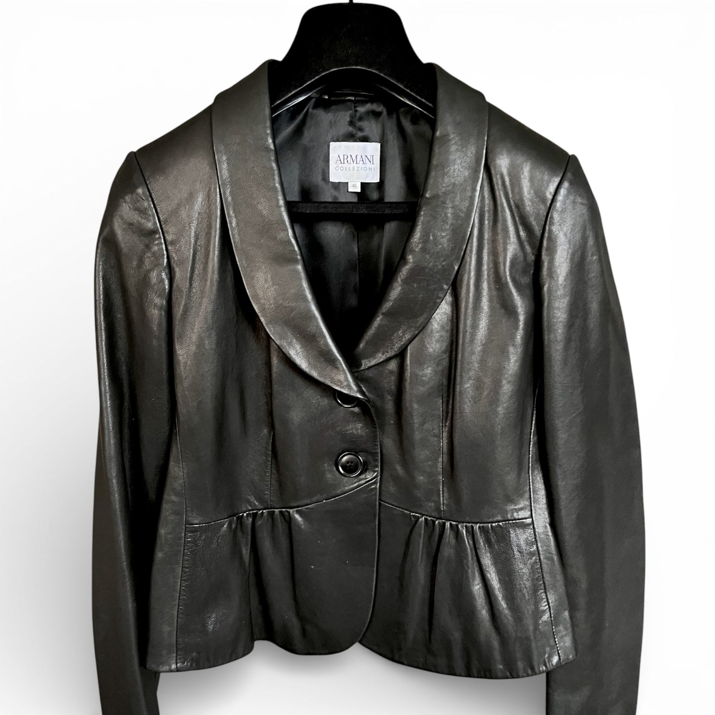 ARMANI COLLEZIONI - Veste Cuir