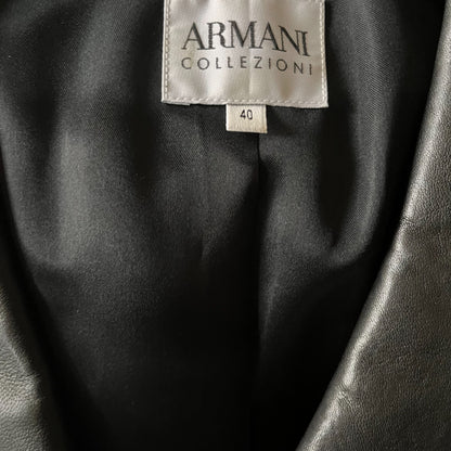 ARMANI COLLEZIONI - Veste Cuir