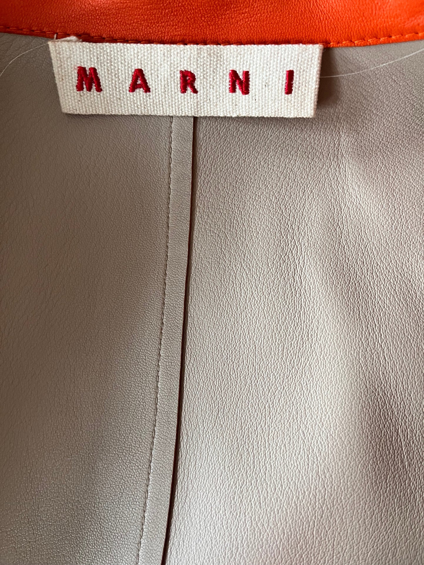 MARNI - Veste Cuir