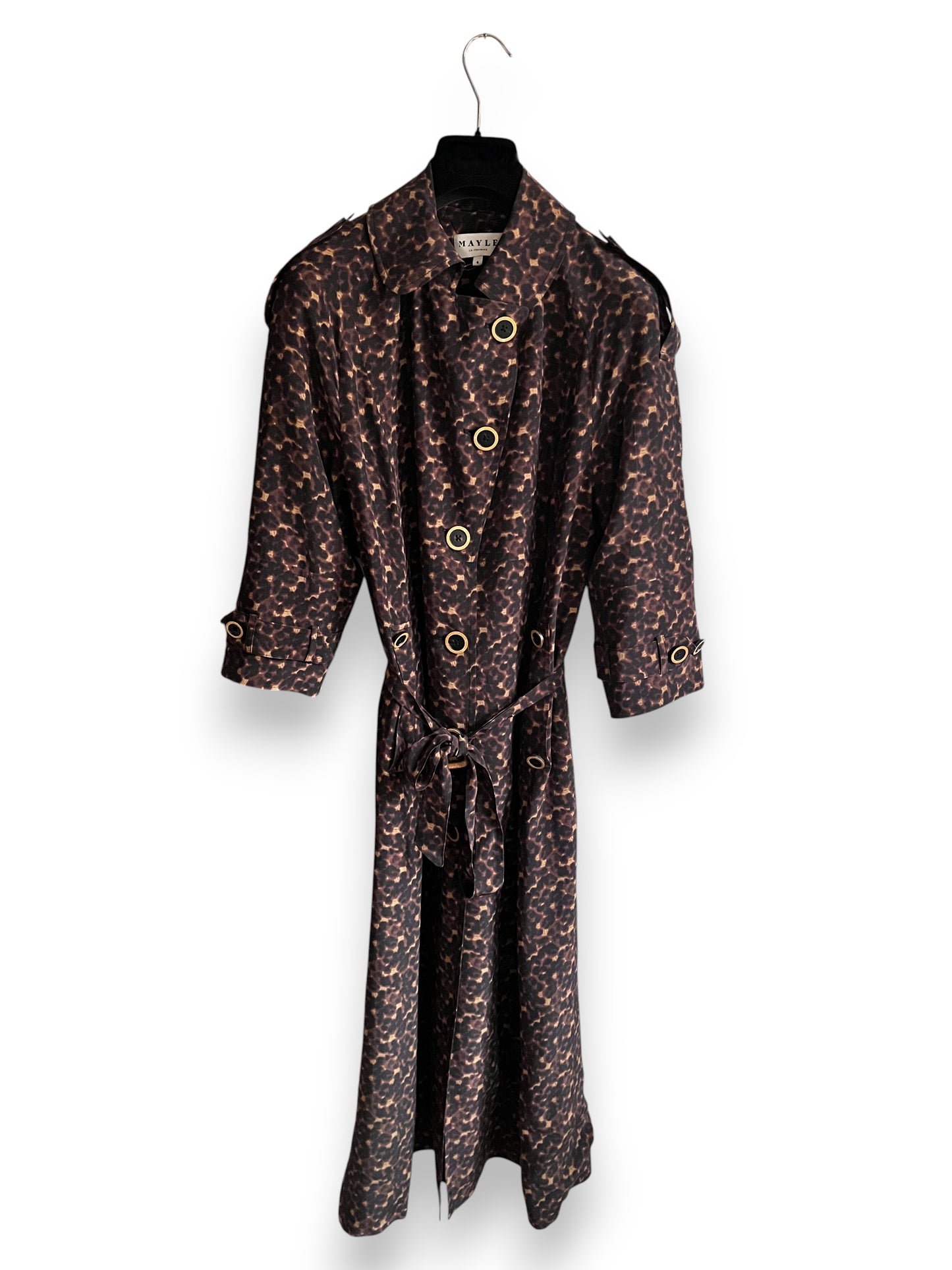 MAISON MAYLE - Trench Leopard