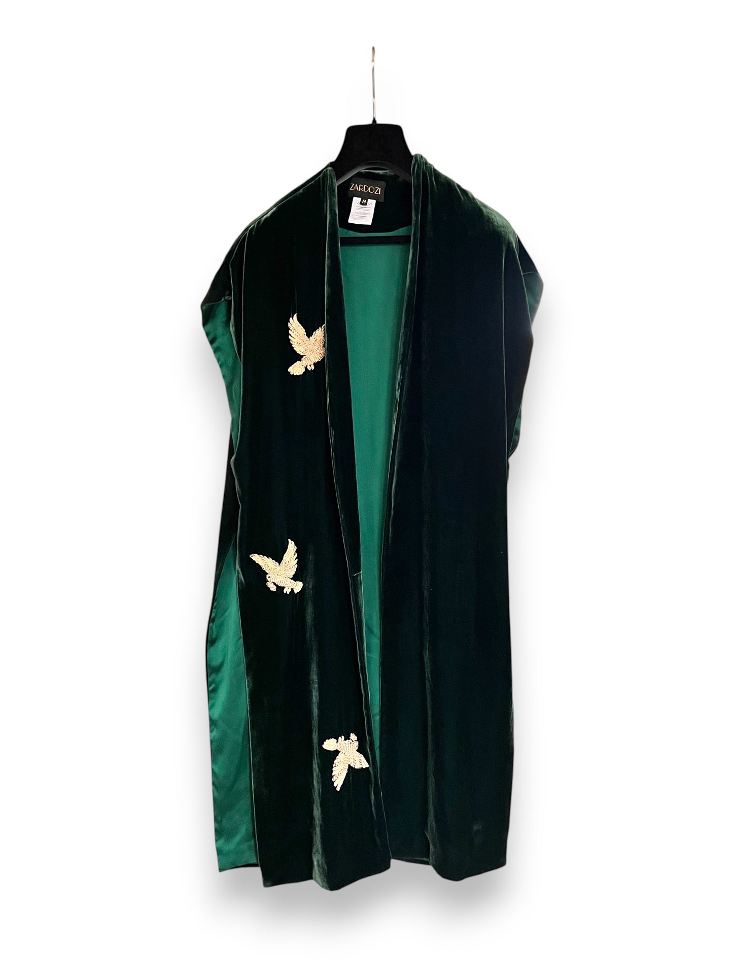 ZARDOZI - Kimono Long en Velours