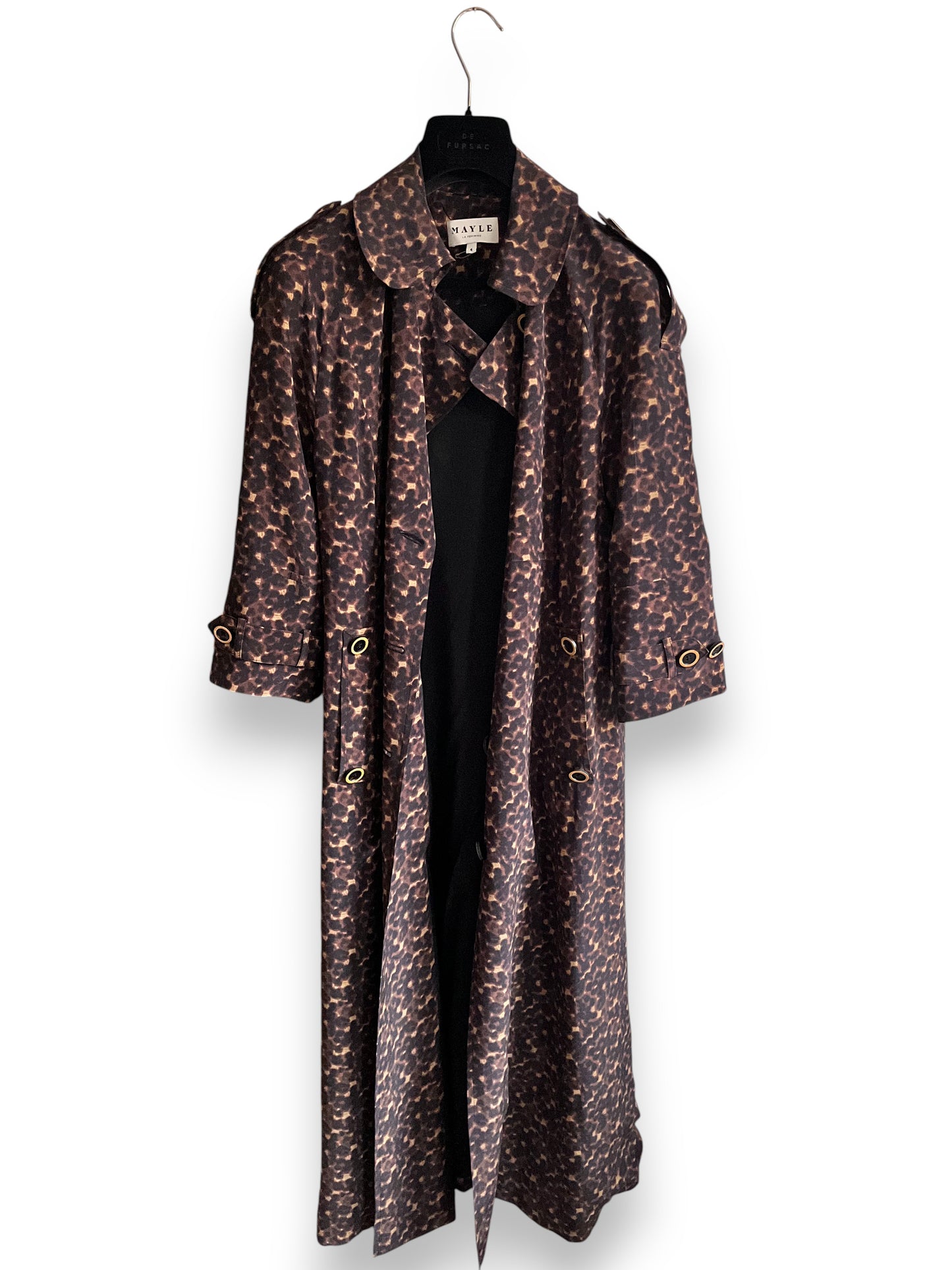MAISON MAYLE - Trench Leopard